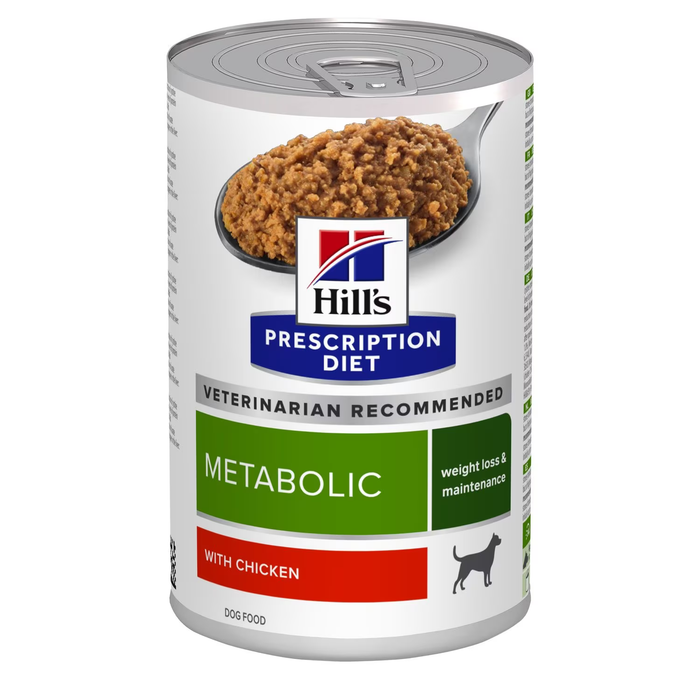 Hill's Prescription Diet Metabolic con Pollo umido per cani 370g-Hill's-Emalles