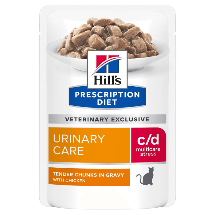 Hill's Prescription diet Urinary care c/d Pollo umido per gatti 85g - Emalles