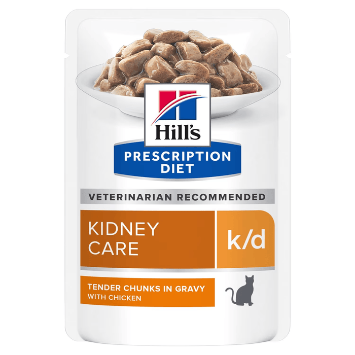 Hill's Prescription diet Kidney care k/d Pollo umido per gatti 85g - Emalles