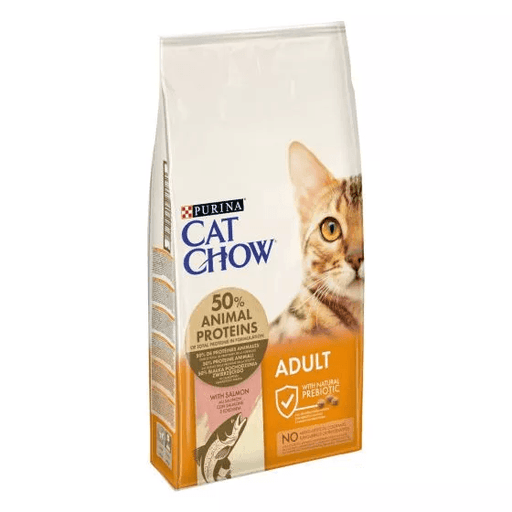 Purina Cat chow Adult Salmone crocchette per gatti 1,5kg - Emalles