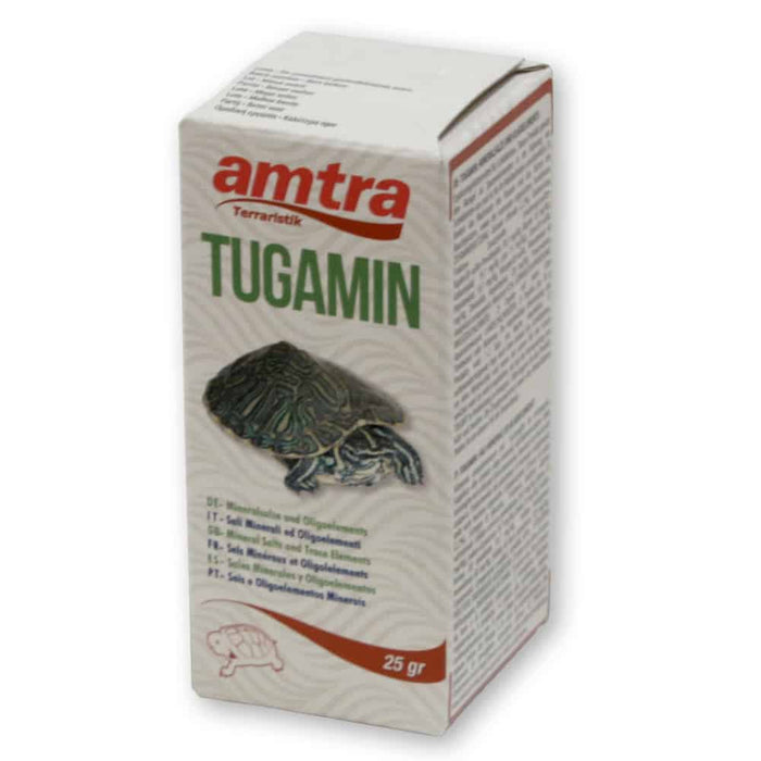 Amtra Tugamin sali minerali ed Oligoelementi per tartarughe 25g-Amtra-Emalles