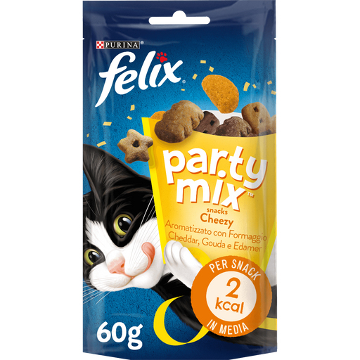 Felix Party Mix Cheezy snack gatti 60g-Felix-Emalles
