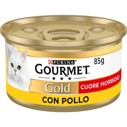 Gourmet Gold Cuore morbido Pollo umido gatti 85g-Gourmet-Emalles