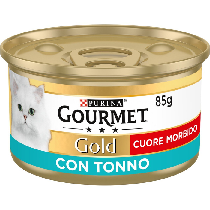 Gourmet Gold Cuore morbido Tonno umido gatti 85g-Gourmet-Emalles