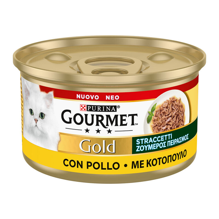 Gourmet Gold Straccetti Pollo umido gatti 85g-Gourmet-Emalles