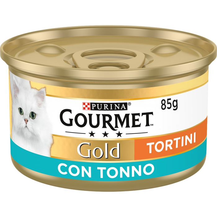 Gourmet Gold Tortini Tonno umido gatti 85g-Gourmet-Emalles