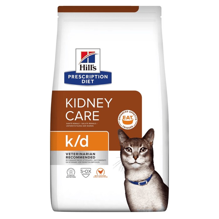 Hill's Prescription Diet Kidney care k/d secco per gatti 1,5kg-Hill's-Emalles