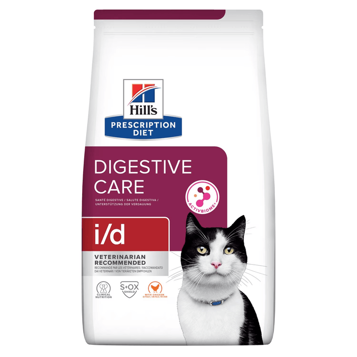Hill's Prescription Diet Digestive care i/d secco per gatti 0,4kg 1,5kg-Hill's-Emalles