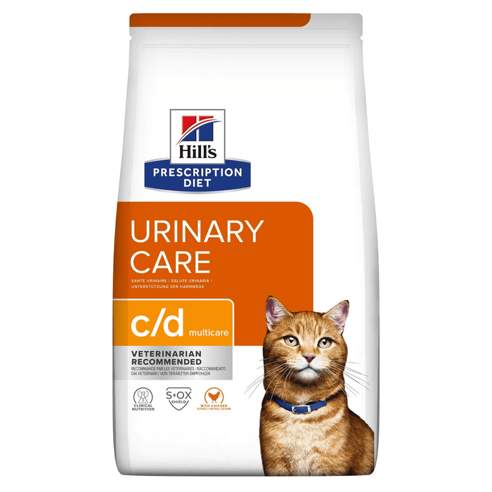 Hill's Prescription Diet Urinary care c/d secco per gatti 0,4kg 1,5kg-Hill's-Emalles