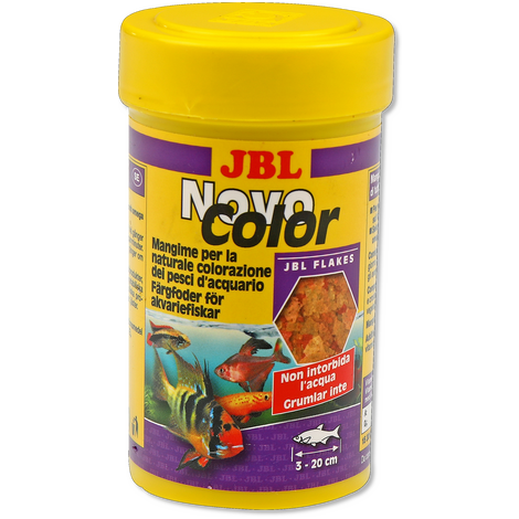 JBL Novocolor Mangime per pesci colorati al naturale 250ml-JBL-Emalles