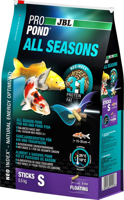 JBL ProPond All Seasons S Mangime per pesci da laghetto 0,5Kg