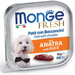 Monge Fresh Patè con Bocconcini anatra umido cani 100g-Monge-Emalles