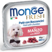 Monge Fresh Patè con Bocconcini manzo umido cani 100g-Monge-Emalles