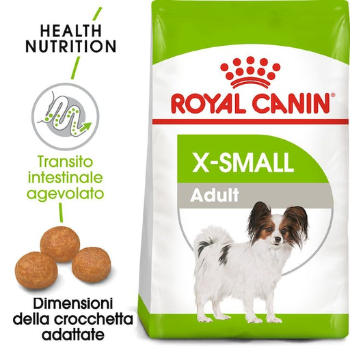 Royal Canin Adult X-Small croccantini secco cani 1.5kg-Royal Canin-Emalles