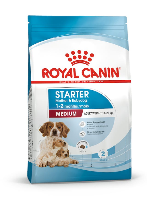Royal Canin Starter Medium croccantini secco cani 4kg-Royal Canin-Emalles