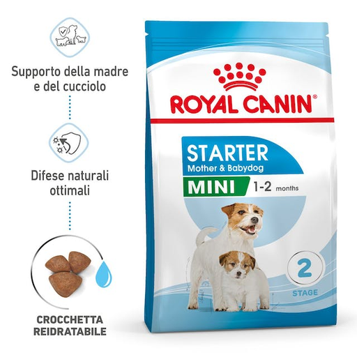 Royal Canin Starter Mini 1-2 mesi croccantini secco cani 1kg-Royal Canin-Emalles