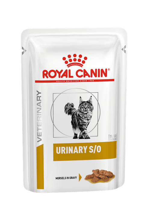 Royal Canin veterenary Urinary S/O umido per Gatto 12x85g - Emalles