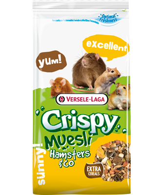 Versele Laga Crispy Muesli Hamster Mangime criceti roditori 1kg-Versele-Laga-Emalles