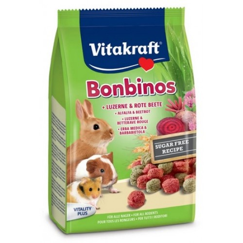 Vitakraft Bonbinos Snack per roditori 40g-Vitakraft-Emalles