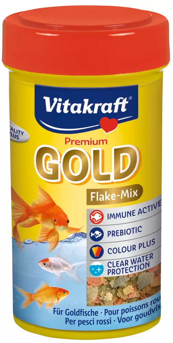 Vitakraft Gold Premium Mangime per pesci 250ml-Vitakraft-Emalles