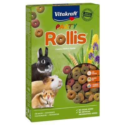 Vitakraft Rollis Party Snack per roditori 500g-Vitakraft-Emalles